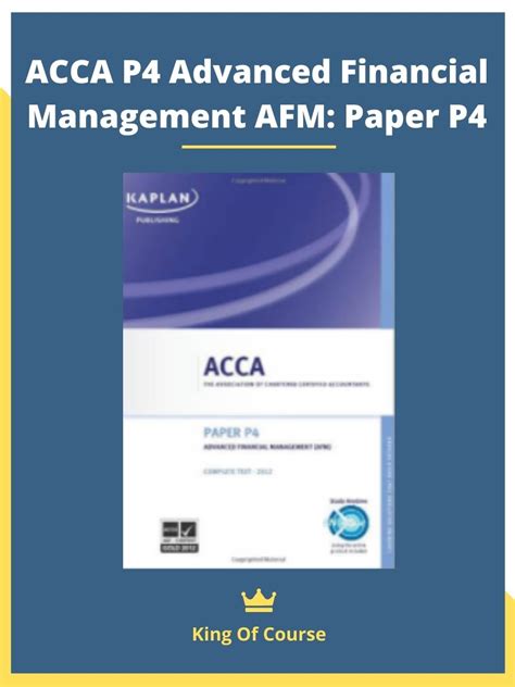 ACCA AFM Paper .